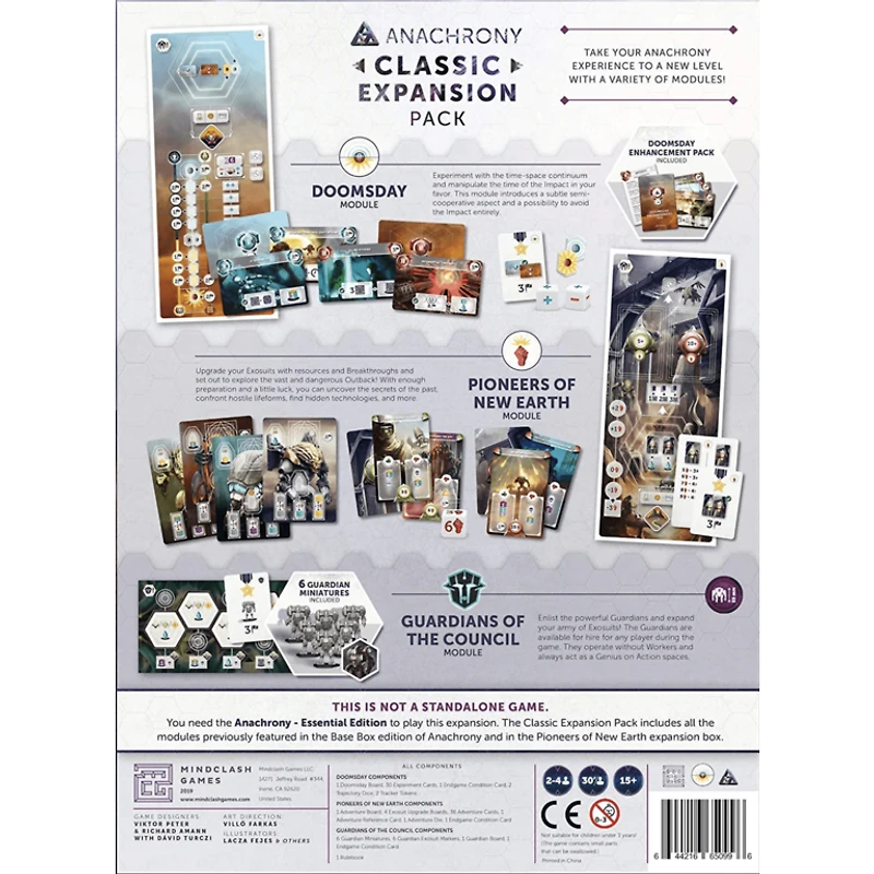 Anachrony - Classic Expansion Pack (Anglais)