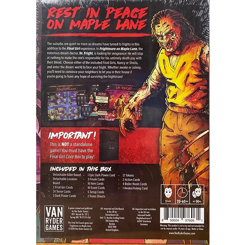 Final Girl - Frightmare on Maple Lane exp. (Anglais) 