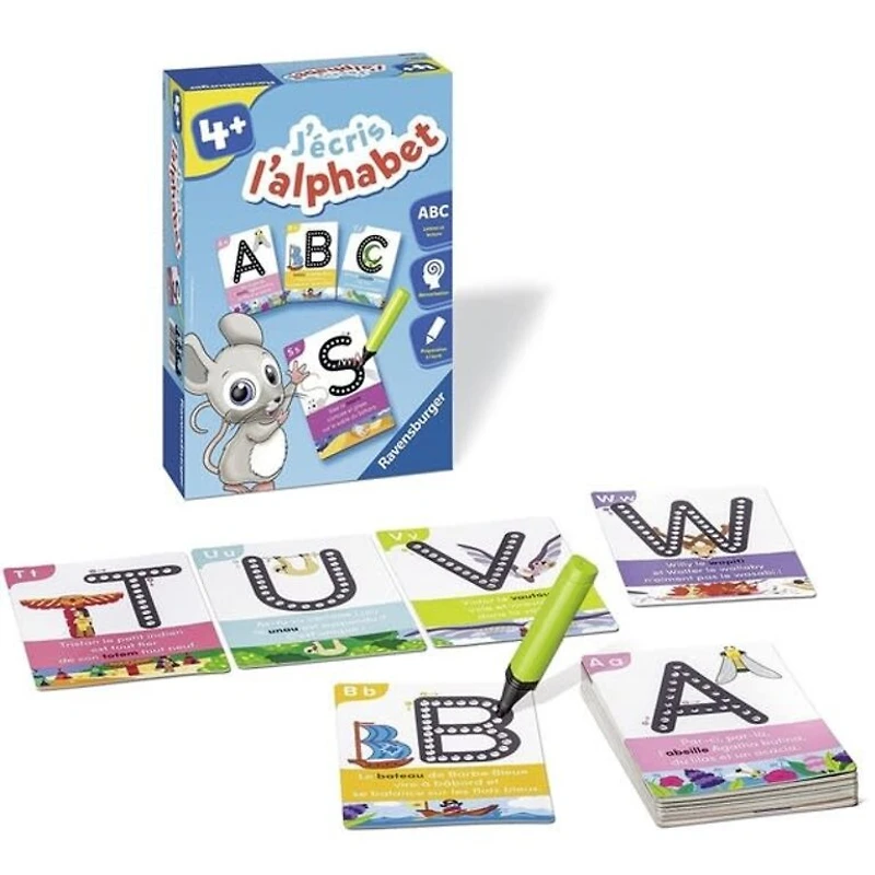 J'écris L'alphabet (Français)
