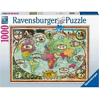 Ravensburger Tour du monde à bicyclette - 1000 Pièces