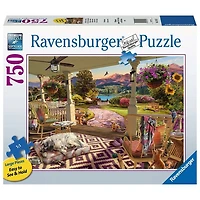 Ravensburger Sous le Chaleureux Porche - 750 pièces Large