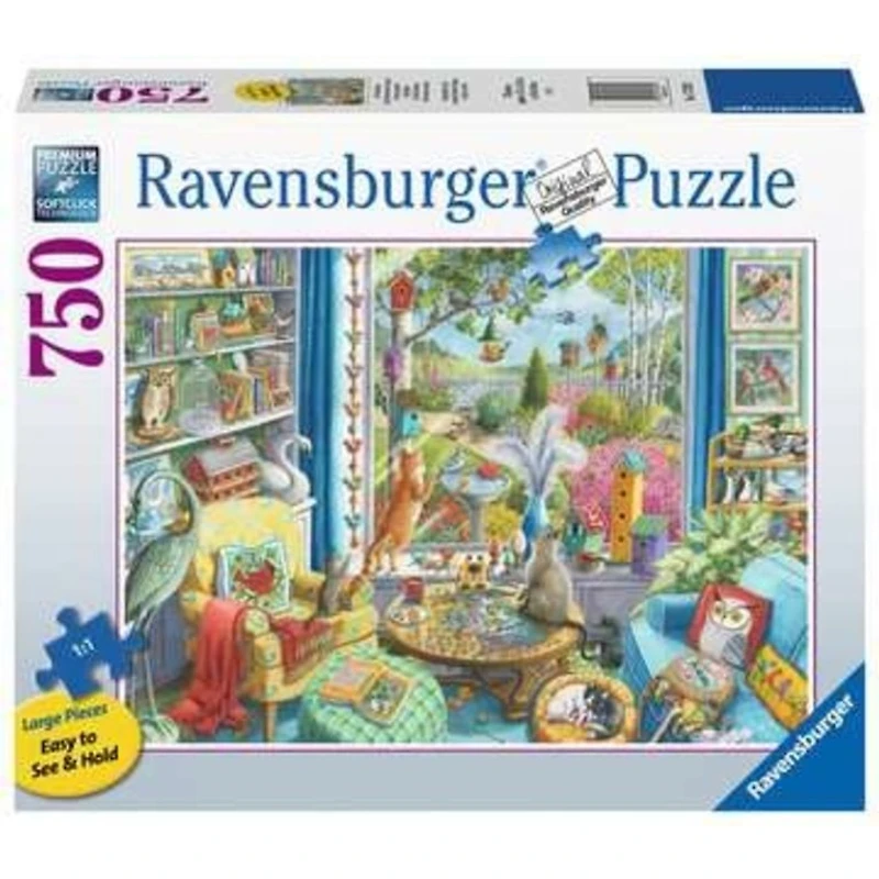 Ravensburger Le petit observateur d'oiseaux - 750 Pièces Large