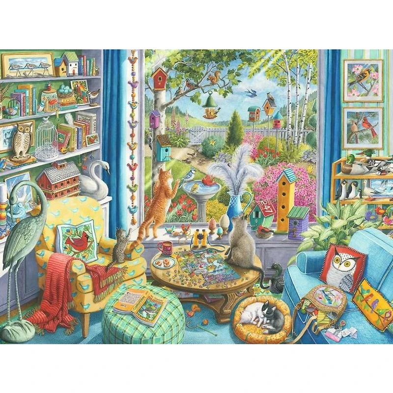Ravensburger Le petit observateur de oiseaux - 750 Pièces Large