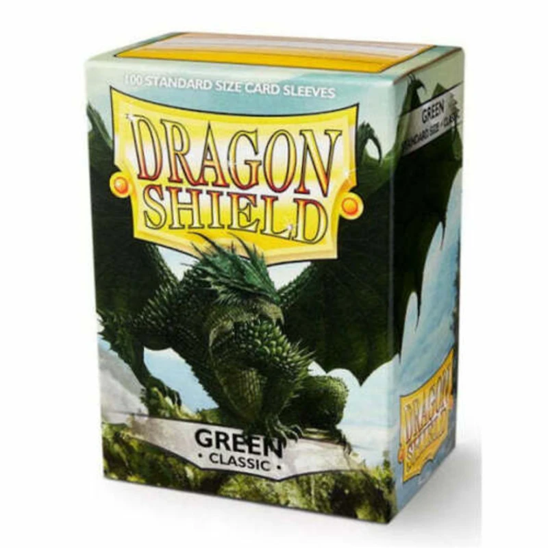 Dragon Shield (DS) Box of 100 in Green