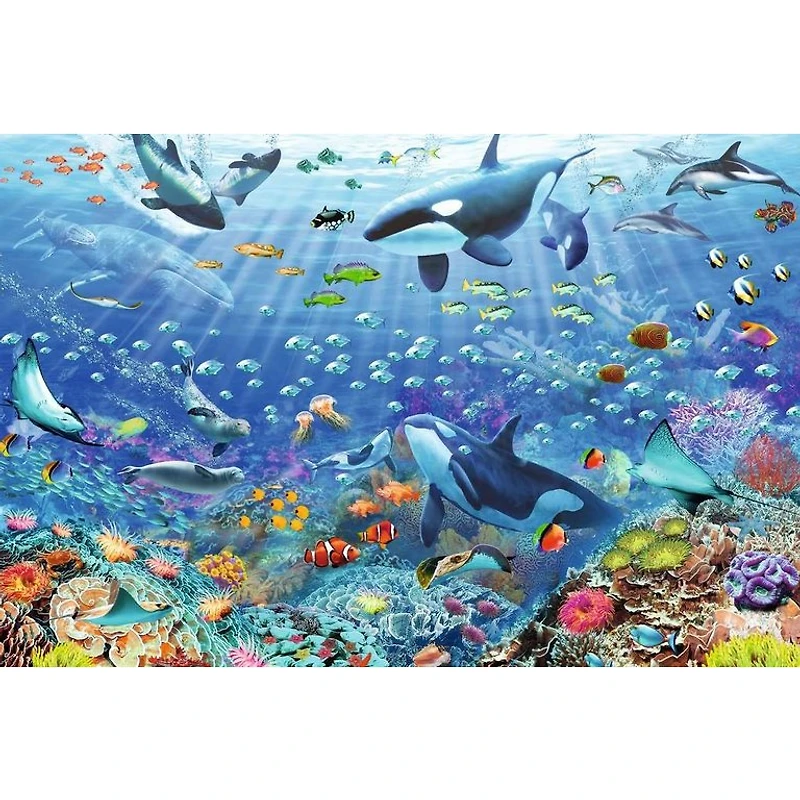 Ravensburger Monde sous marin coloré - 3000 Pièces