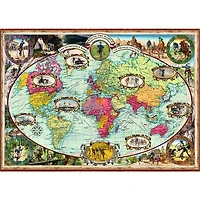 Ravensburger Tour du monde à bicyclette - 1000 Pièces