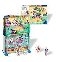Ravensburger La chasse au trésor des pirates - Puzzle and Play - 2x24 pièces