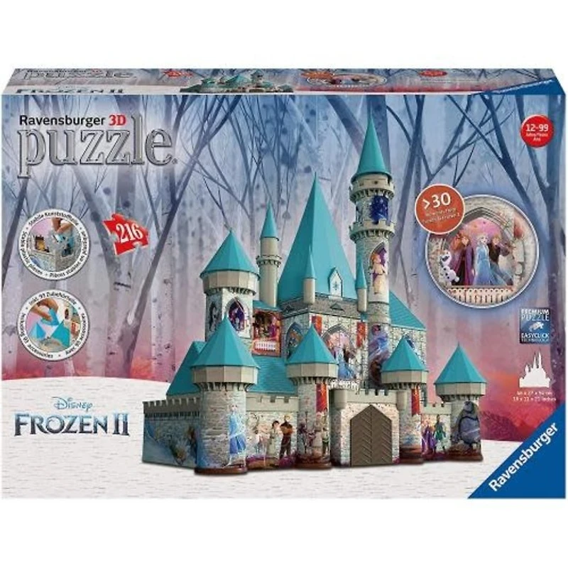 Château Frozen 2 - 216 pièces 3D