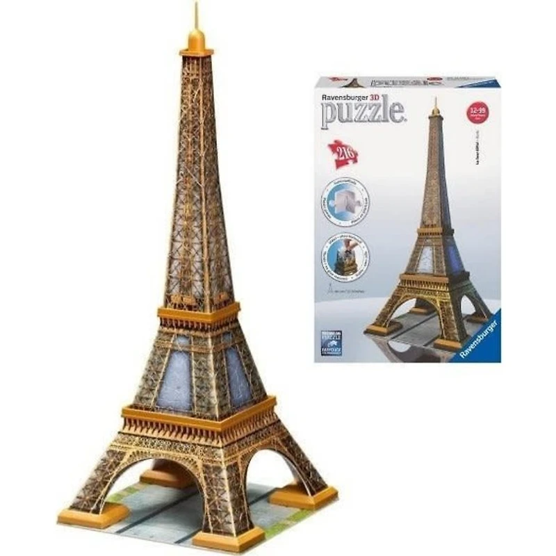 Ravensburger La tour Eiffel - 216 pièces 3D