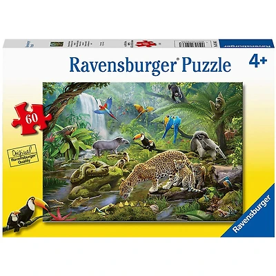 Ravensburger Les habitants de la forêt tropicale - 60 pièces