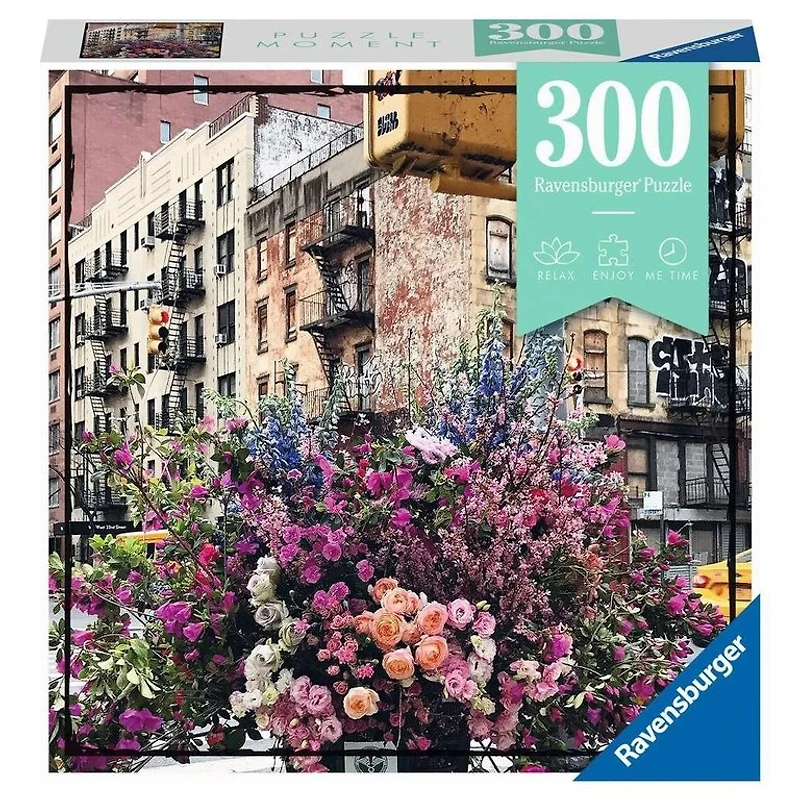 Ravensburger Fleurs à New-York - Puzzle Moment - 300 pièces