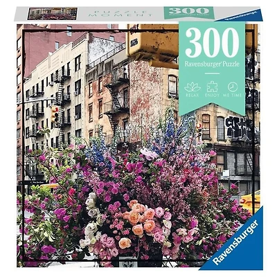 Ravensburger Fleurs à New-York - Puzzle Moment - 300 pièces