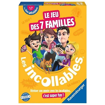 Le Jeu des 7 Familles - Les incollables (French)