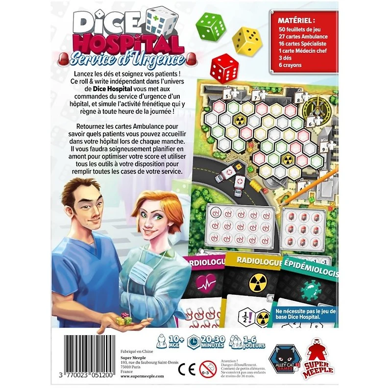Dice Hospital - Service d'urgence (Francais)