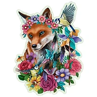 Renard coloré - Wooden - 150 pièces