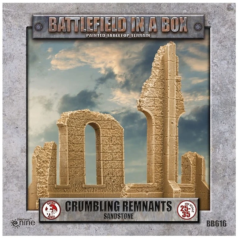 Battlefield in a Box - Sandstone - Crumbling Remnants