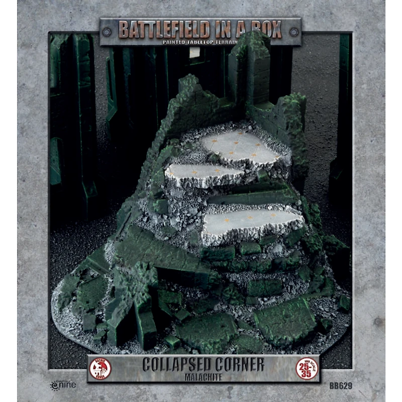 Battlefield in a Box - Malachite - Collapsed Corner