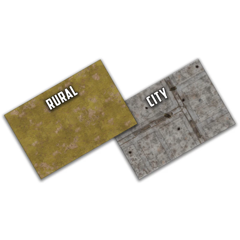 Battlefield in a Box - Rural & City - Gaming Mat