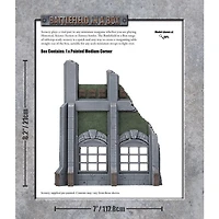Battlefield in a Box - Gothic Industrial - Medium Corner