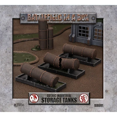 Battlefield in a Box - Gothic Industrial - Storage Tanks