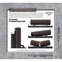 Battlefield in a Box - Gothic Industrial - Storage Tanks