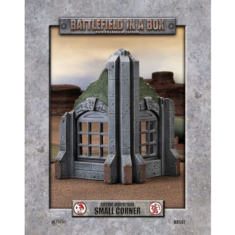 Battlefield in a Box - Gothic Industrial - Small Corner