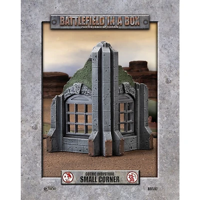 Battlefield in a Box - Gothic Industrial - Small Corner