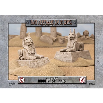 Battlefield in a Box - Forgotten City - Riddling Sphinxes