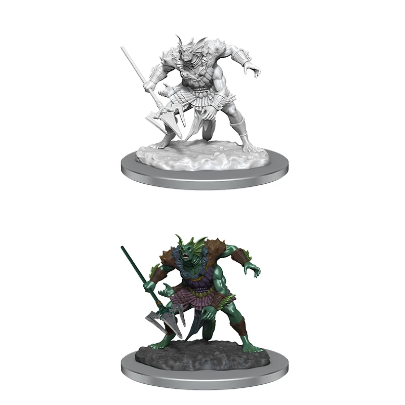 Nolzur's Marvelous Unpainted Miniatures - Sahuagin Baron