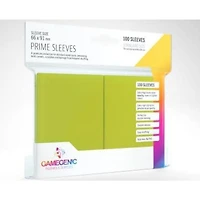 Gamegenic (Gamegenic) Prime Sleeves: Lime - 100 Unités - 66mm x 91mm