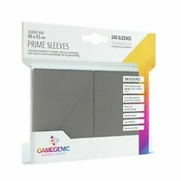 Gamegenic (Gamegenic) Prime Sleeves: Grey - 100 Unités - 66mm x 91m