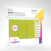 Gamegenic (Gamegenic) Matte Prime Sleeves: Lime - 100 Unités - 66mm x 91mm