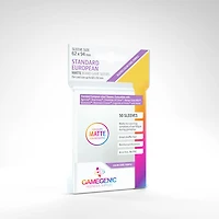 Gamegenic (Gamegenic) Matte Standard European-Sized Sleeves - 50 Unités - 62mm x 94mm