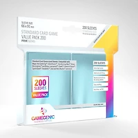 Gamegenic (Gamegenic) Prime Value Pack Standard Sleeves - 200 Unités - 66mm x 91mm