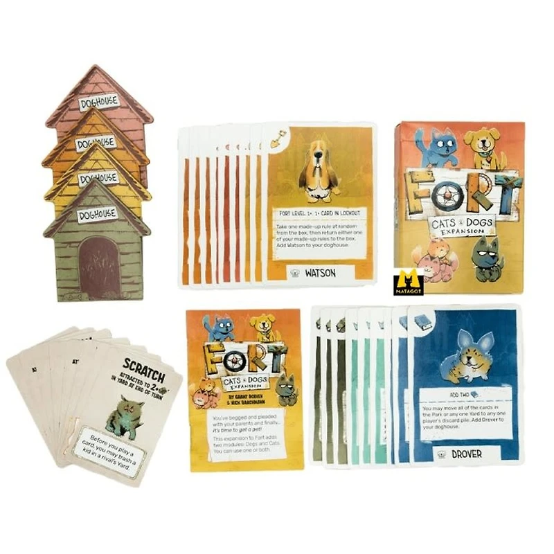 Fort - Chats et chiens (French)