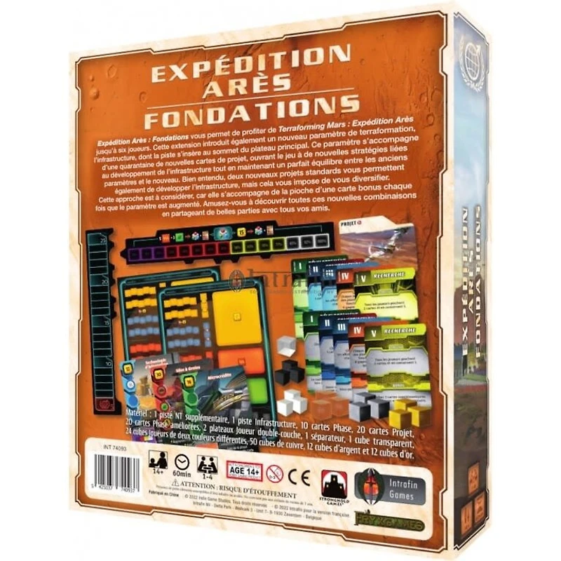Terraforming Mars - Expédition Ares - Fondations (Francais)