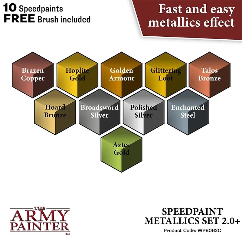 (AP) Speedpaint Metallics Set 2.0