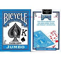 Cartes à jouer - Bicycle - Jumbo Blue