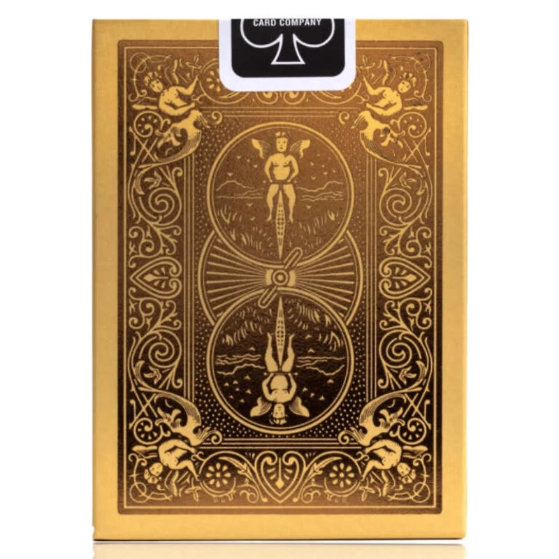 Cartes à jouer - Bicycle - Metalluxe - Orange