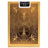 Cartes à jouer - Bicycle - Metalluxe - Orange