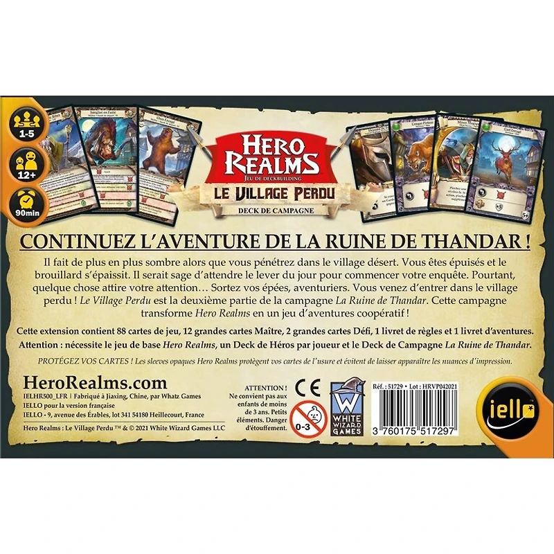 Hero Realms - Village perdu (Francais)