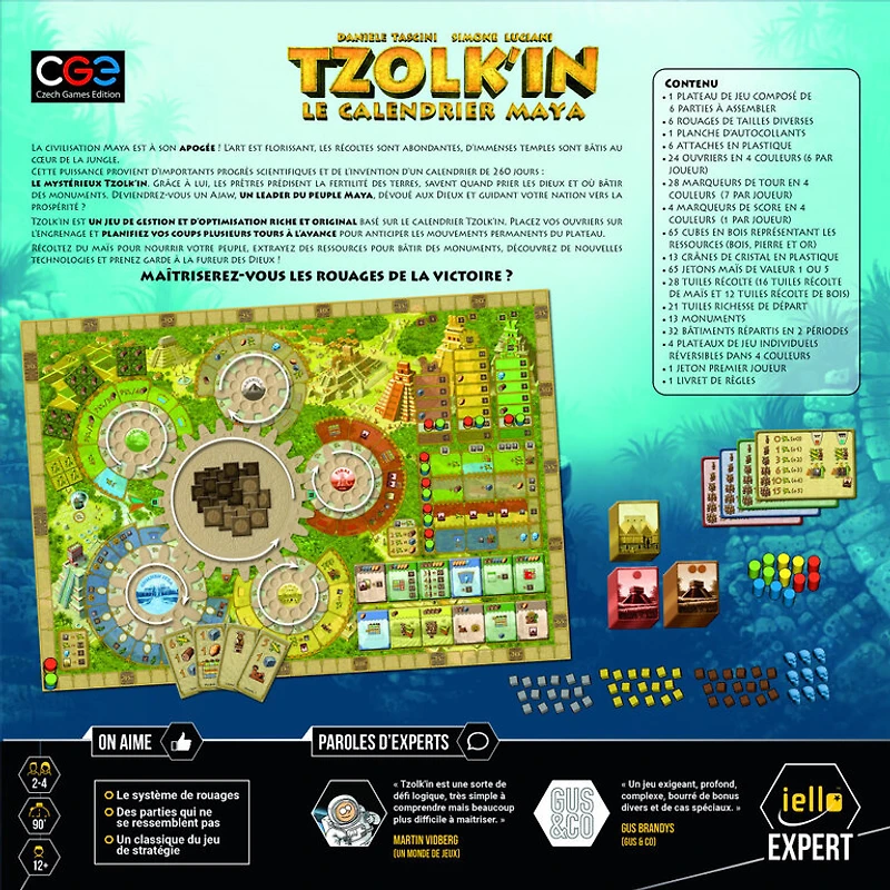 Tzolk'in le calendrier Maya (Francais)