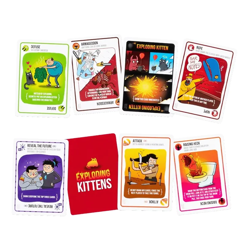 Exploding Kittens - Good vs Evil (Anglais)