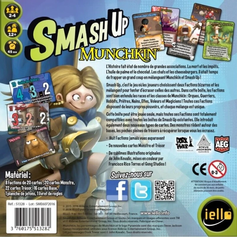 Smash Up - Munchkin (French)