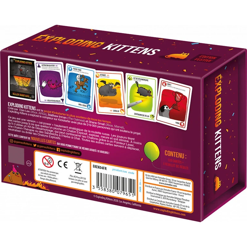 Exploding Kittens - Édition festive (Français)