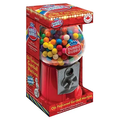 Dubble Bubble - Machine à gomme à l'ancienne remplie