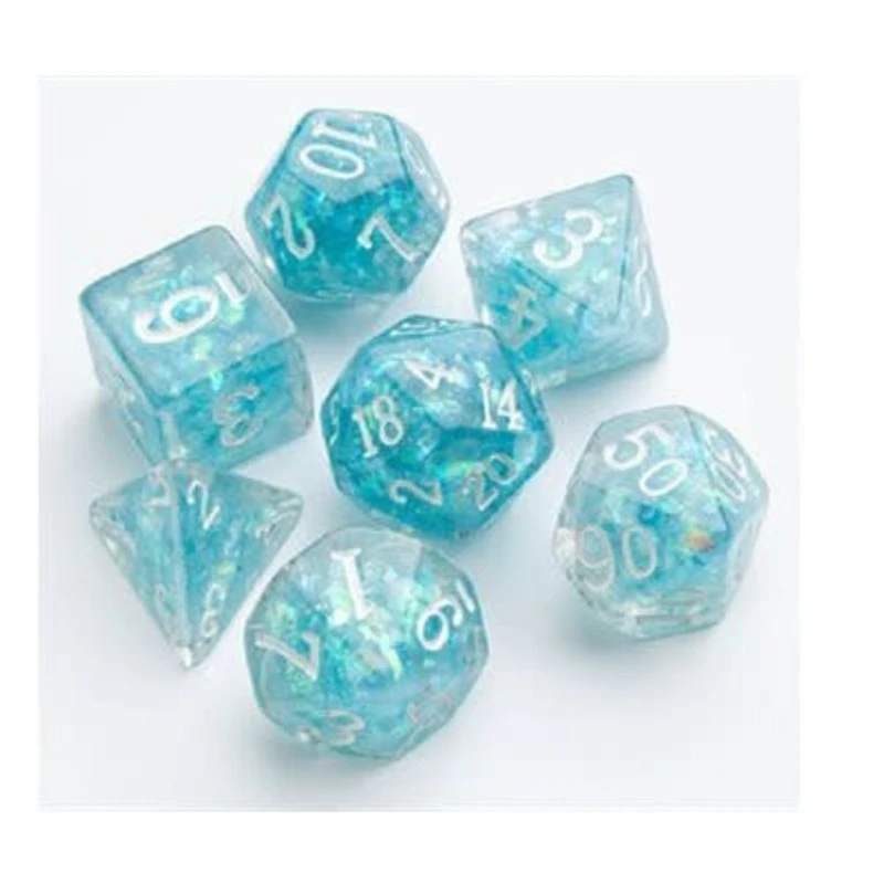 (Gamegenic) Candy-Like Series RPG Set - 7 Piece Set - Blueberry