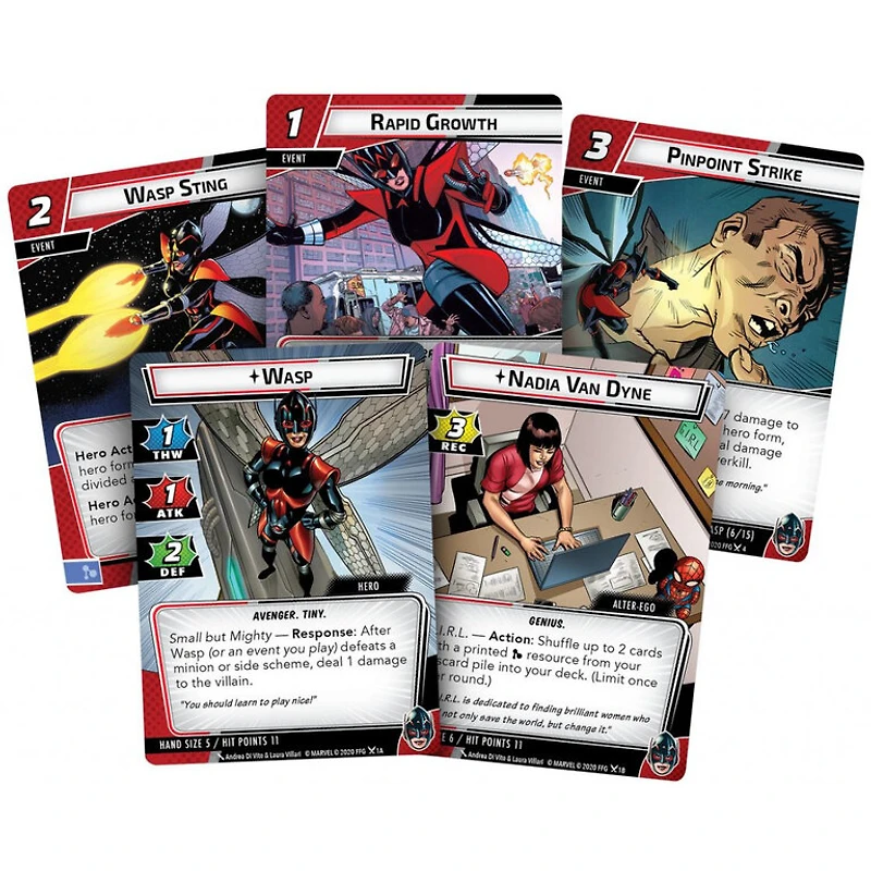 Marvel Champions - Wasp  Paquet Hero (Français)