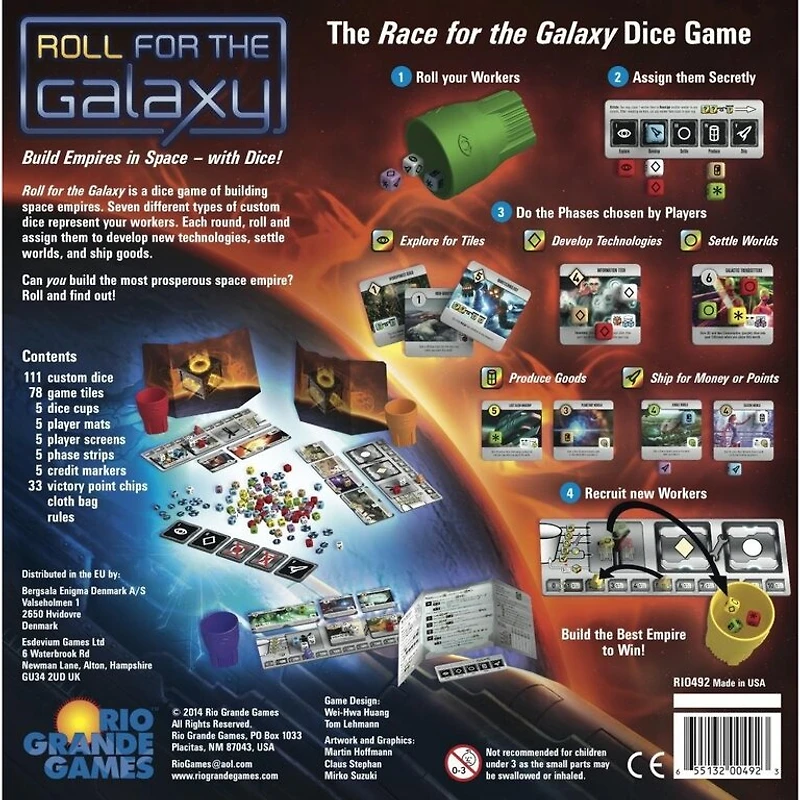 Roll for the Galaxy (Anglais)