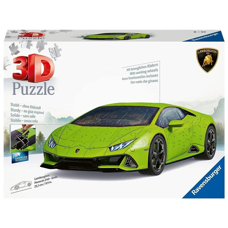 Lamborghini Huracan EVO-V - 156 pièces 3D